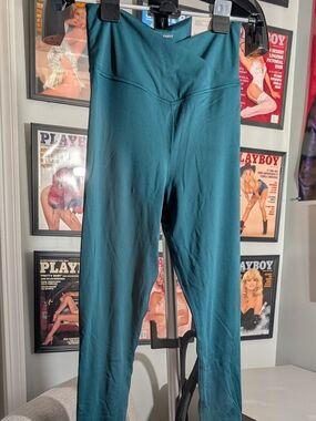 Aerie High-Rise Teal Leggings